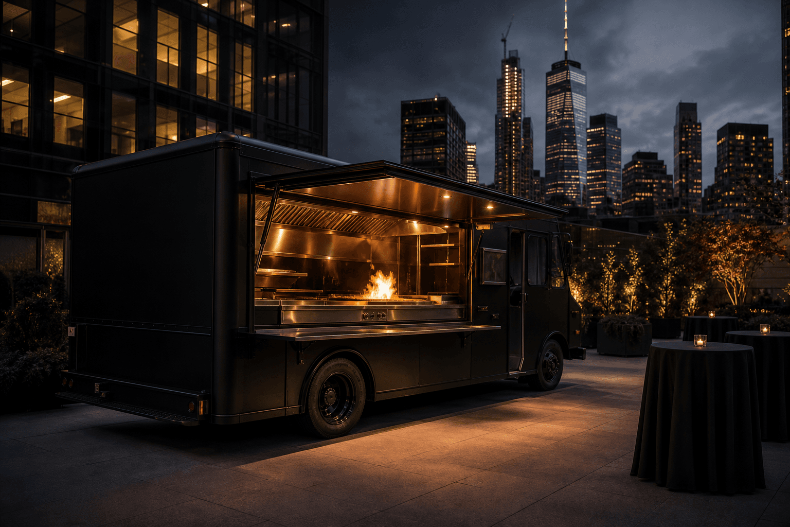 High-Capacity Teppanyaki Rig